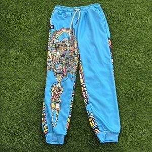 Fresh Hoods Rainboy Blue Sweatpants